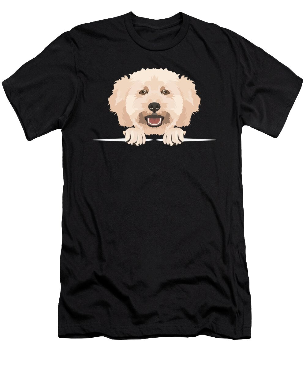 1 Smiling Miniature Poodle Greenoptix T-Shirt