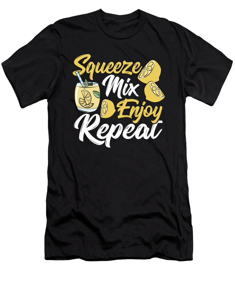 1 Squeeze Mix Enjoy Repeat Lemonde Stand Boss Alessandra Roth T-Shirt