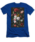 1 Still Life with Flowers in a Glass Vase Jan Davidsz De Heem T-Shirt