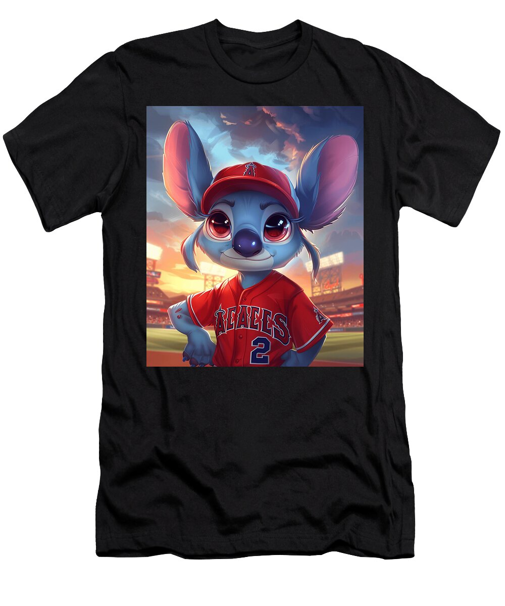 1 Stitch Los Angeles Angels the Showdown Rush T-Shirt