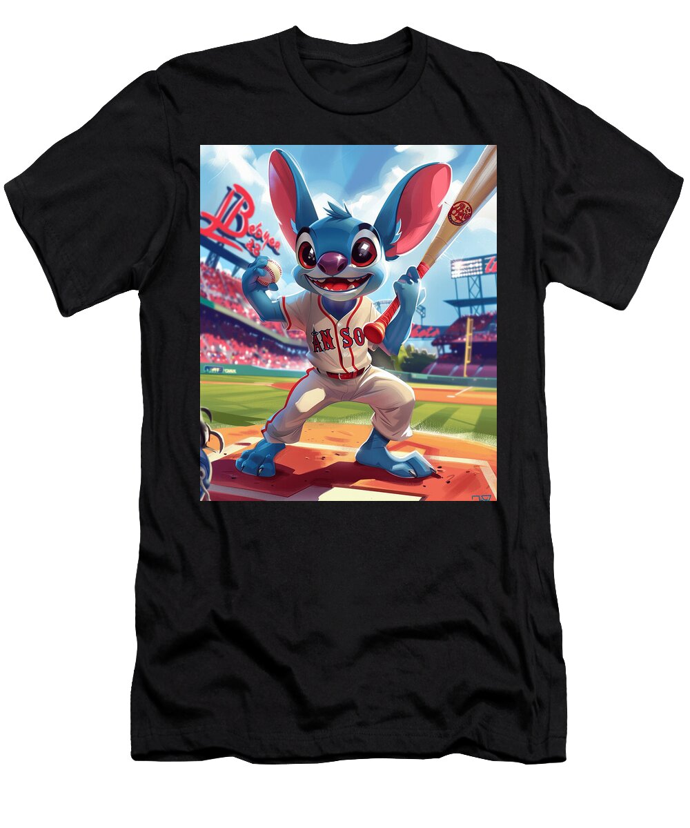 1 Stitch Los Angeles Angels the Ultimate Clash Rush T-Shirt