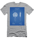 1 Strainer Blue Patent Denny H T-Shirt