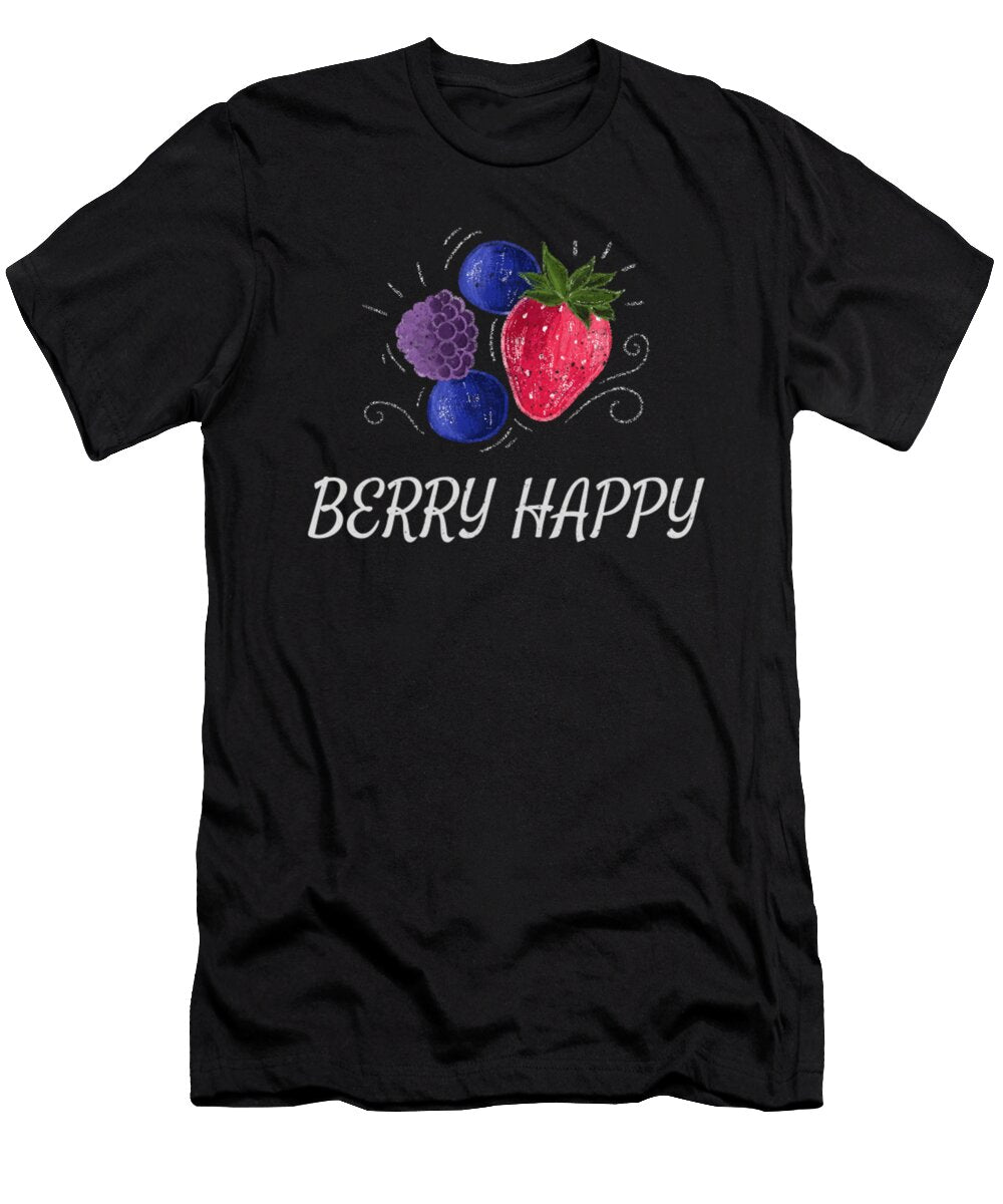 1 Strawberry Strawberries Fruitarians Justus Ratzke T-Shirt