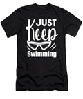 1 Swimming Swimmer Swimming Sport Swimming Goggles Steven Zimmer T-Shirt
