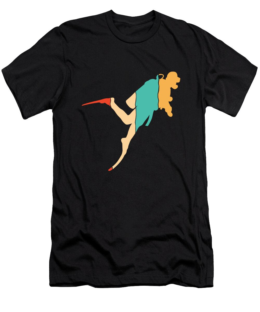 1 Technical Sport Diving Underwater Professional Scuba Diver Graphics Lab T-Shirt