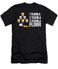 1 Tequila 2 Tequila 3 Tequila Floor Alcohol Gift Haselshirt T-Shirt