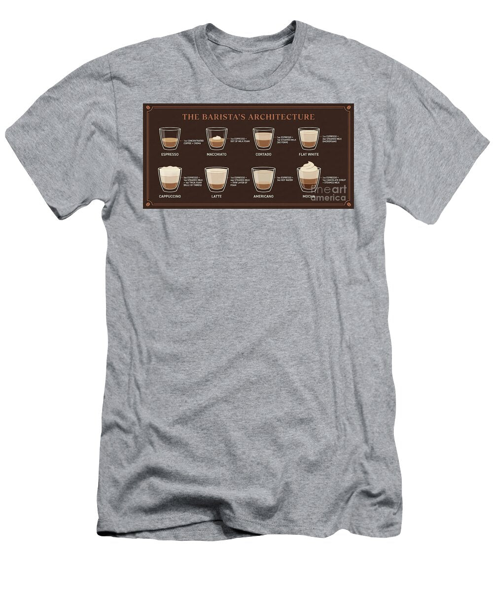 1 the Baristas Architecture Stephen Younts T-Shirt
