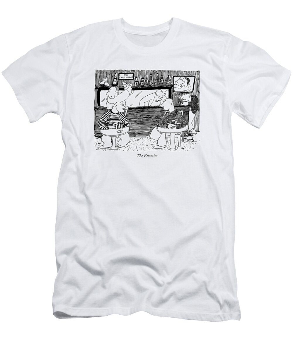 1 the Enemies James Thurber No Index T-Shirt