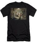 1 the Interior of a Hut of a Mandan Chief Karl Bodmer T-Shirt