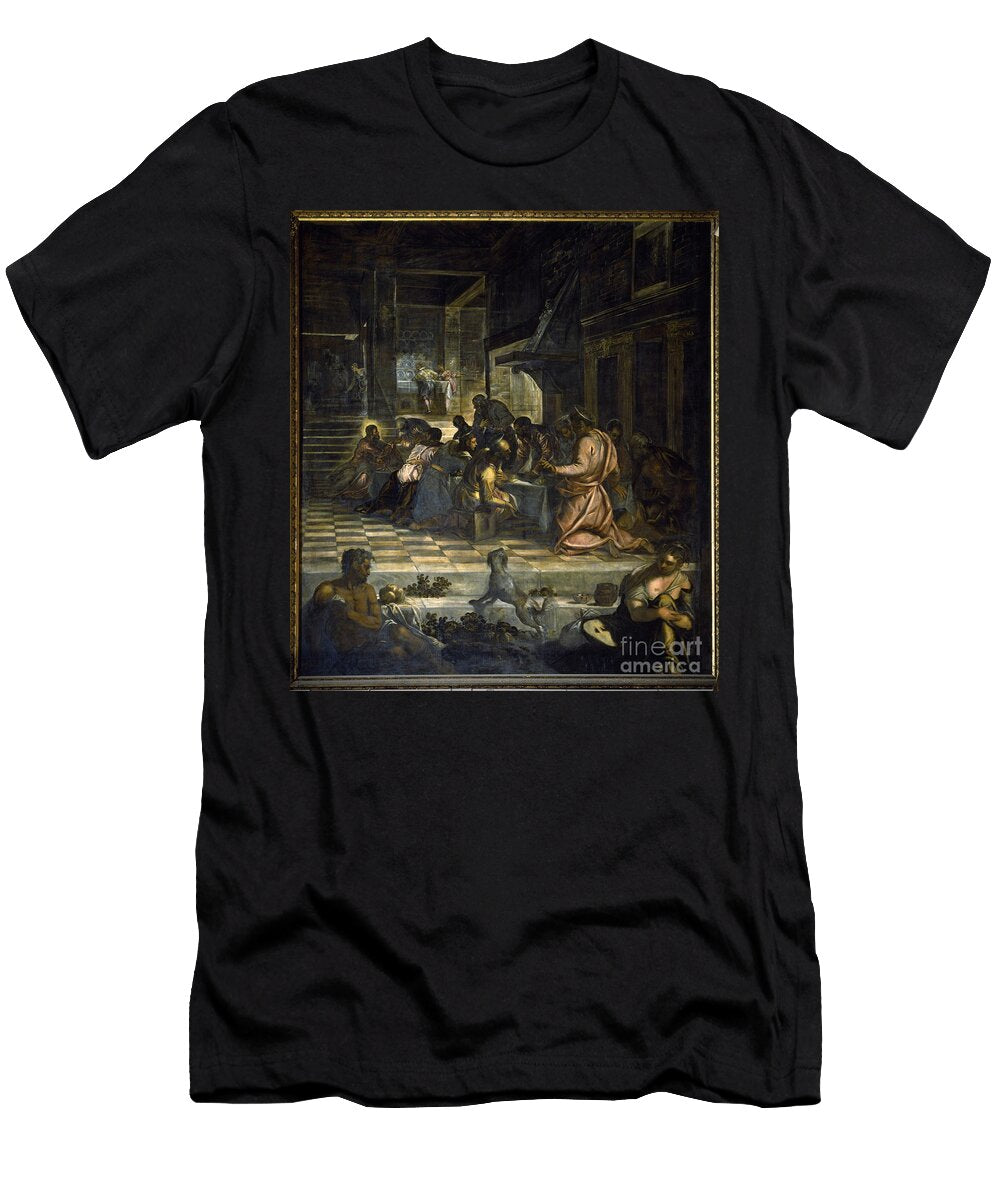 1 the Last Supper 1579 Jacopo Robusti Tintoretto T-Shirt