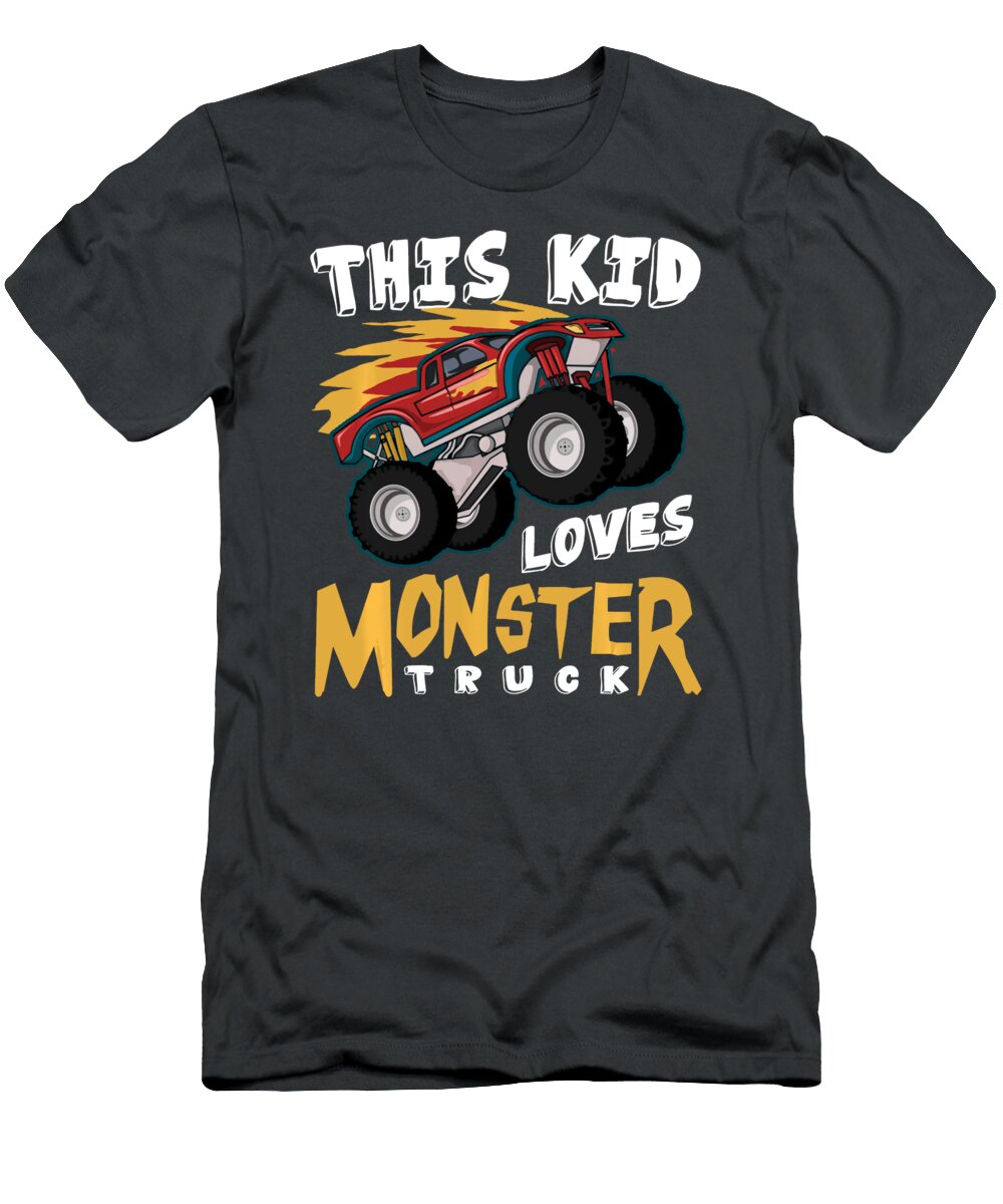 1 This Kid Loves Monster Truck Anh Nguyen T-Shirt