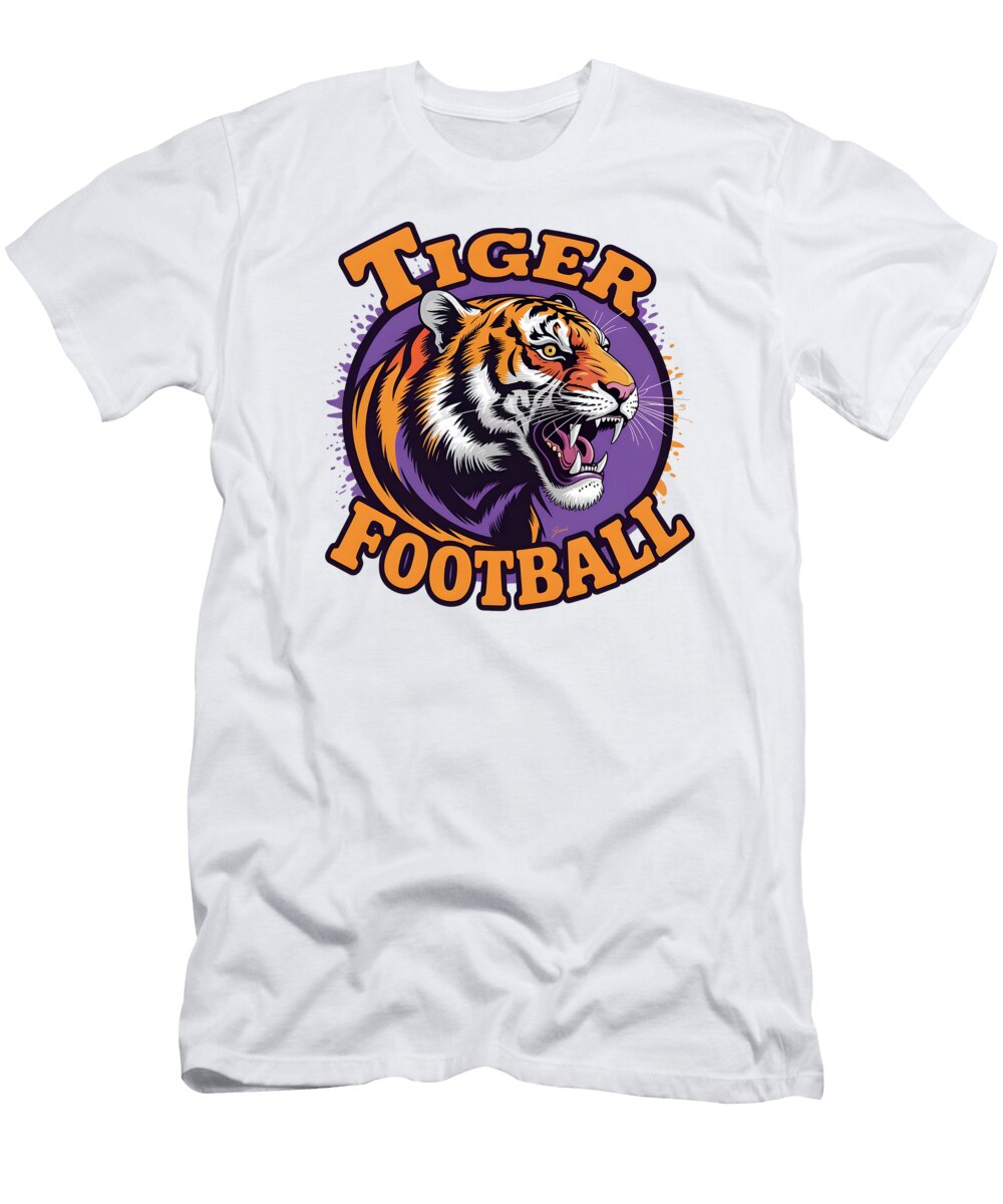 1 Tiger Football Greg Joens T-Shirt