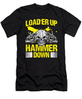 1 Truck Driver Trucker Loader Up Hammer Down Gift Haselshirt T-Shirt