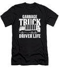 1 Truck Driver Trucker Trucking Rig Garbage Truck Crazy Squirrel T-Shirt