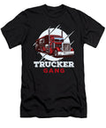 1 Truck Driver Trucking Big Rig Trucker Gang Crazy Squirrel T-Shirt
