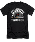 1 Truck Driver Trucking Trucker Big Rig Semi Truck Crazy Squirrel T-Shirt