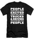 1 Trucker Big Rig Trucking Truck Driver Crazy Squirrel T-Shirt
