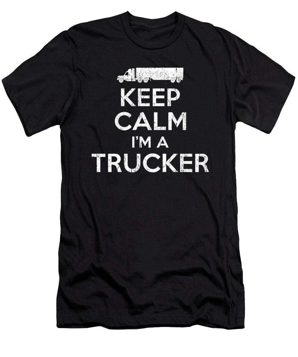 1 Trucker Keep Calm Manuel Schmucker T-Shirt