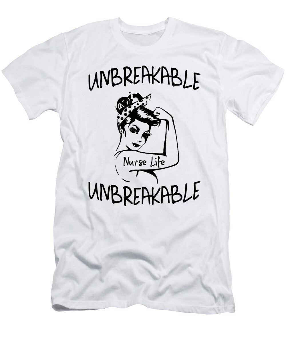 1 Unbreakable Nurse Life Nurse Florian Dold Art T-Shirt