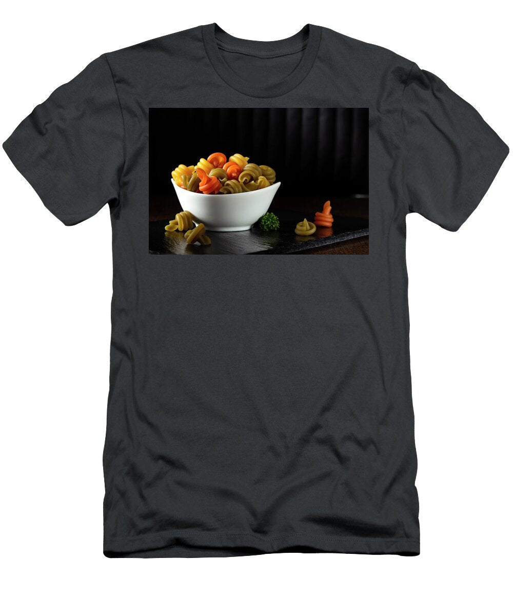1 Uncooked Trottole Italian Pasta Sebastian Radu T-Shirt