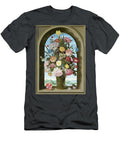 1 Vase of Flowers in a Window Ambrosius Bosschaert the Elder T-Shirt