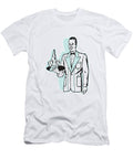 1 Waiter with Bottle Service Csa Images T-Shirt