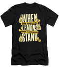 1 When Life Gives You Lemons Open Lemonade Stand Business Graphics Lab T-Shirt