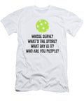 1 Whose Serve Whats the Score Funny Pickleball Jane Keeper T-Shirt