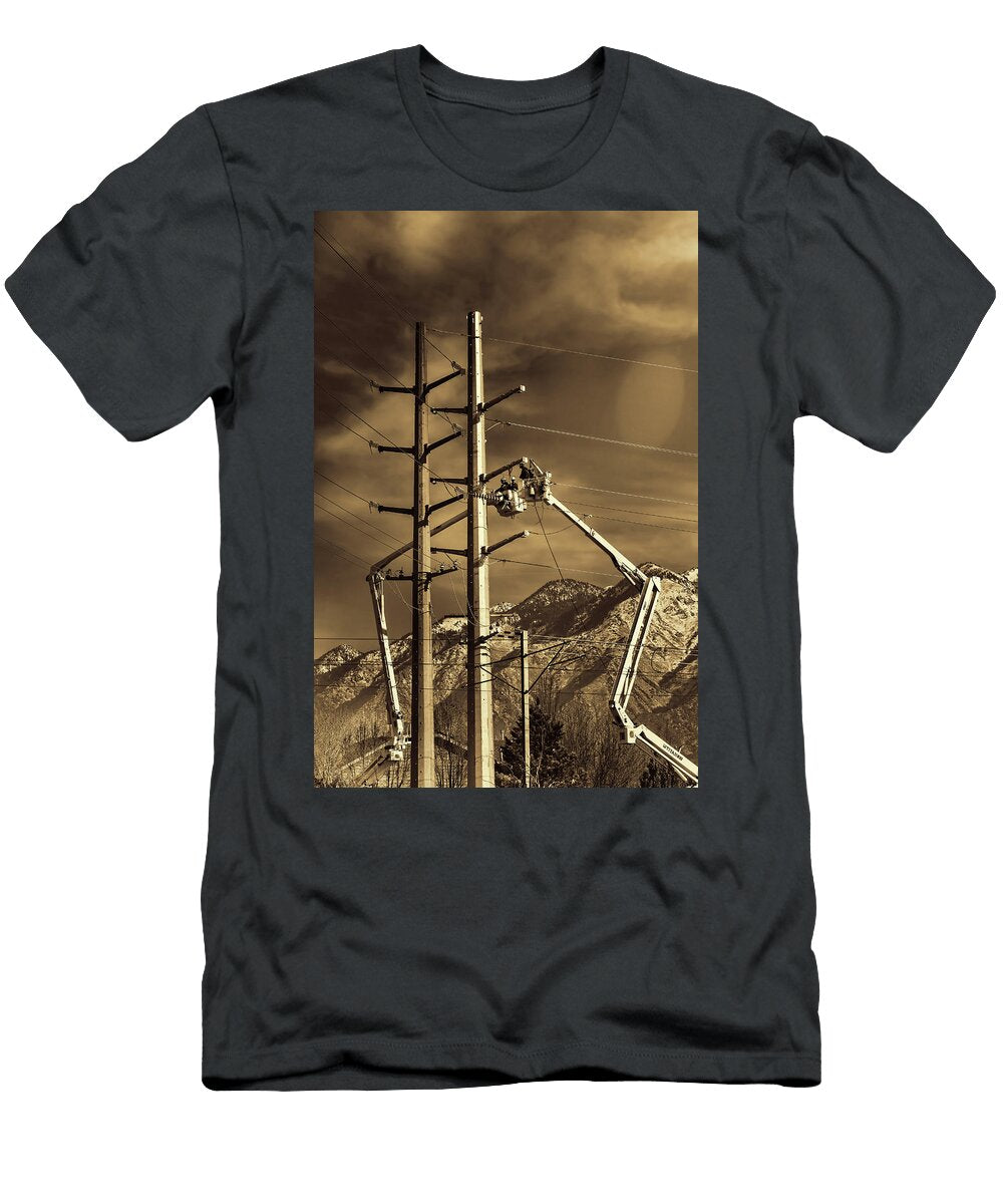 1 Working the High Line Sepia Nick Gray T-Shirt