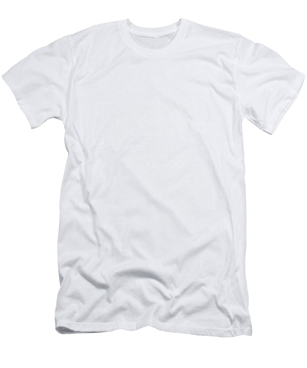 1 Worlds Greatest Dog Papa Kaylin Watchorn T-Shirt