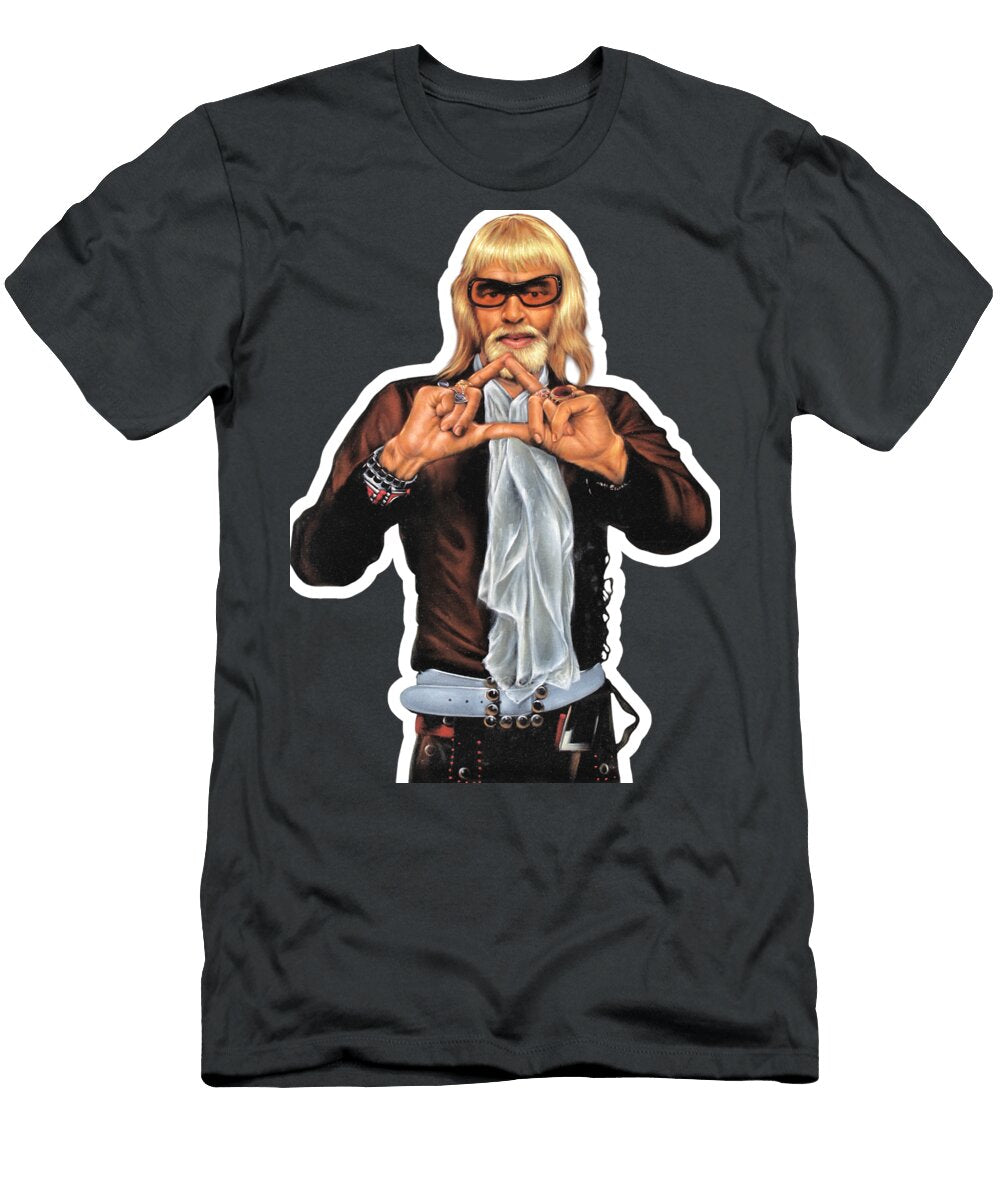 1 Young Uncle Sam Making the Pentagon Gesture with His Hands By E Felix of Velvetifycom Felix T-Shirt