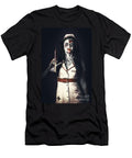 1 Zombie Nurse Holding Bloody Euthanasia Syringe Ryan Jorgensen T-Shirt