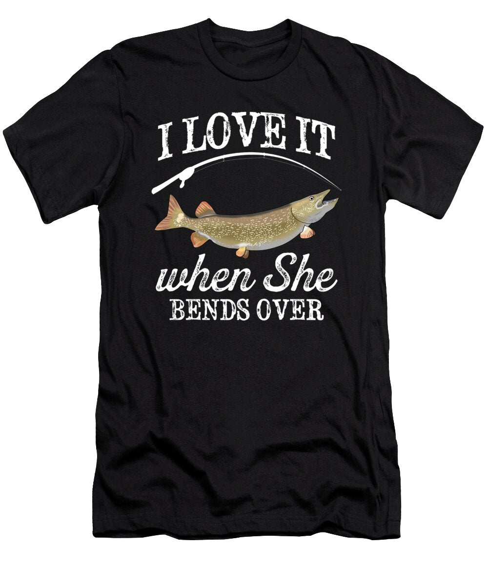 10 Funny Northern Pike Fishing Freshwater Fish Gift Muc Designs T-Shirt