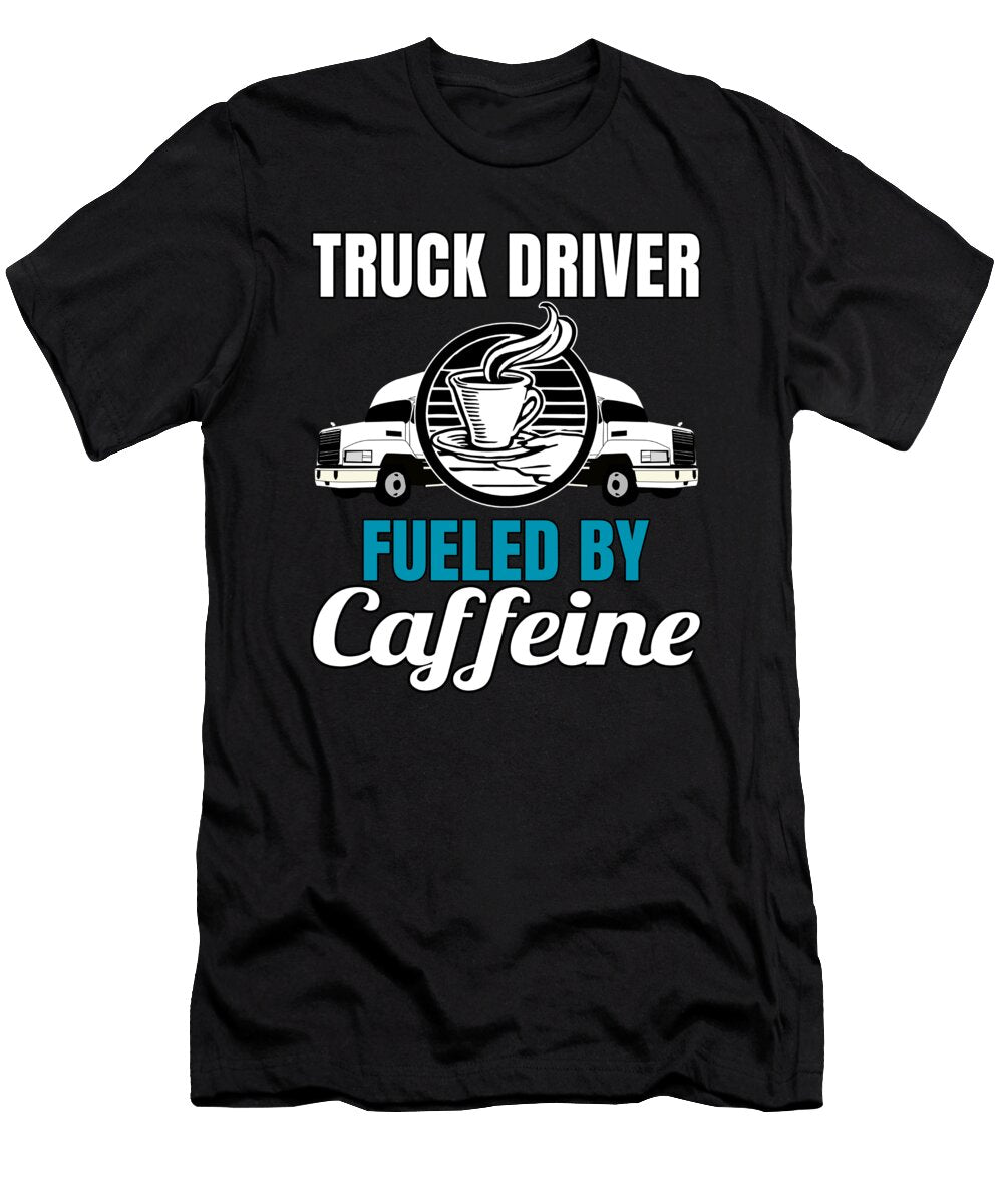 10 Funny Truck Driver Logistics Highway Truck Gift Muc Designs T-Shirt