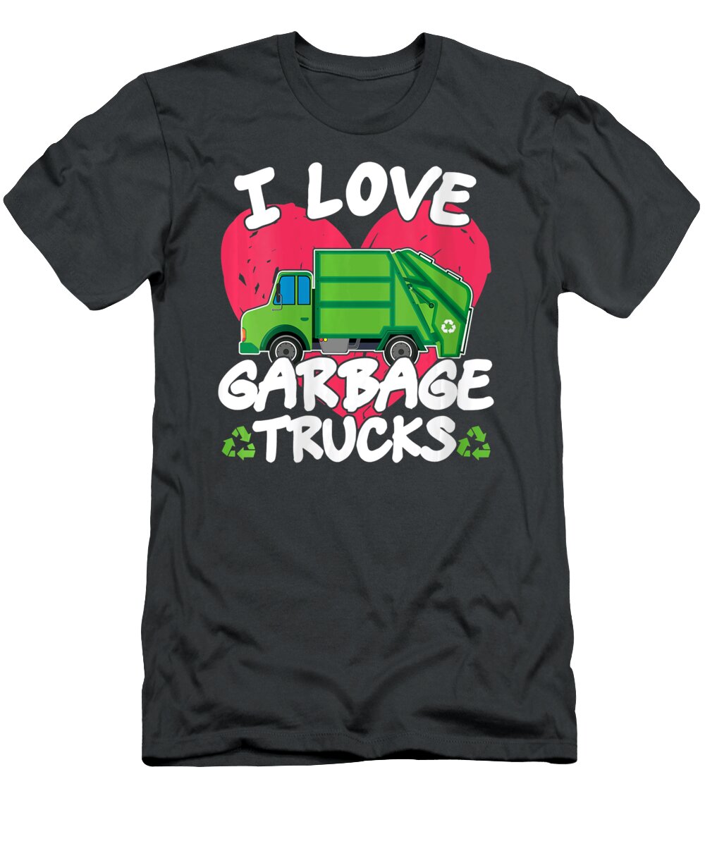 10 I Love Garbage Trucks Anh Nguyen T-Shirt