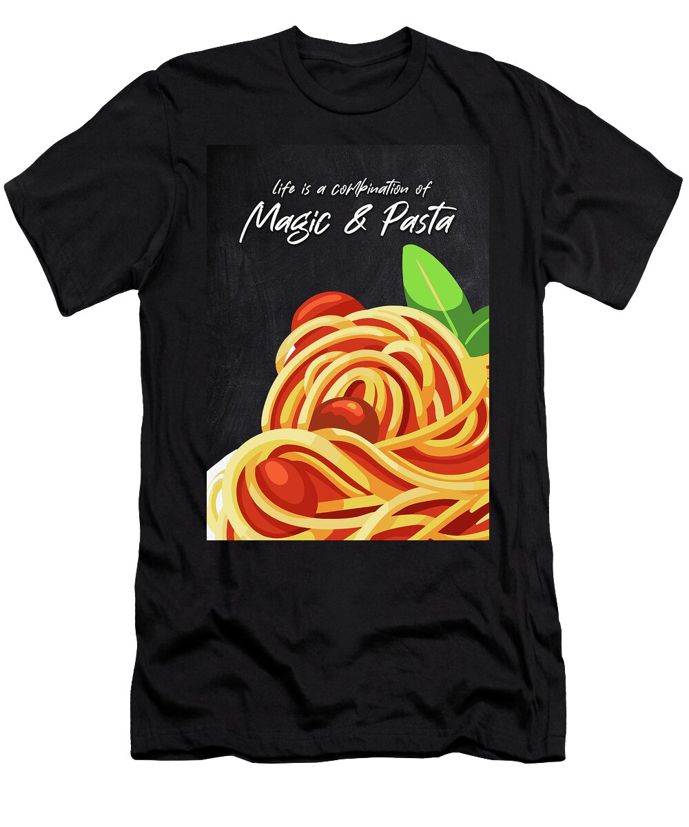 10 Pasta Wall Art Decor Sabrina Weinrich T-Shirt