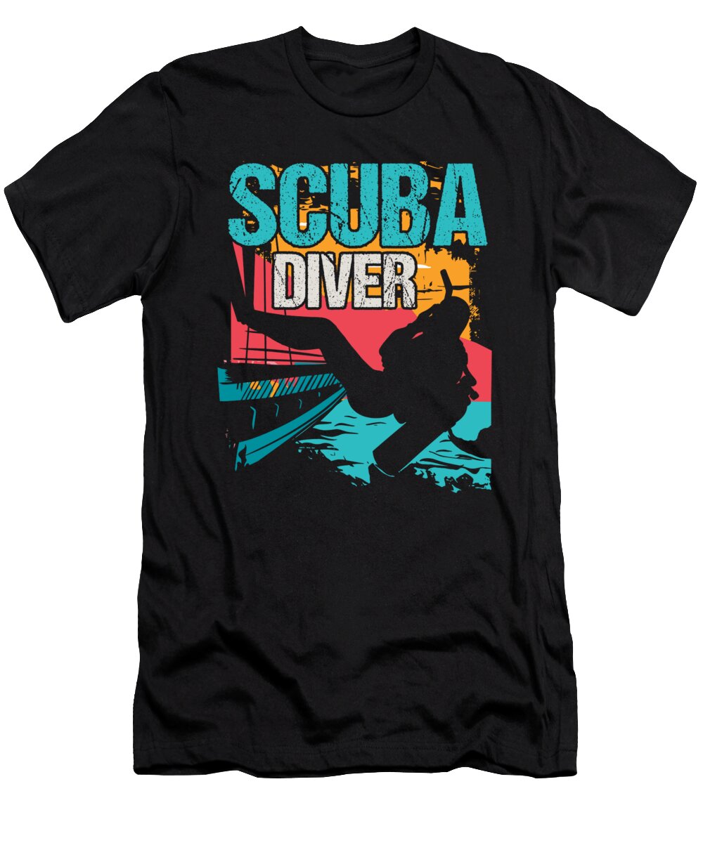 10 Scuba Diving Diver Funny Dive Slogan Organicfoodempire T-Shirt