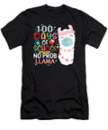 100 Days of School No Probllama Cute Llama Wearing Face Mask Gift for Girls Virtual Teacher Appreciation Distance Learning Sifou Store T-Shirt