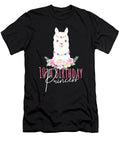 10th Birthday Princess Girl 10 Years Old Llama Lover Bday Product Art Grabitees T-Shirt
