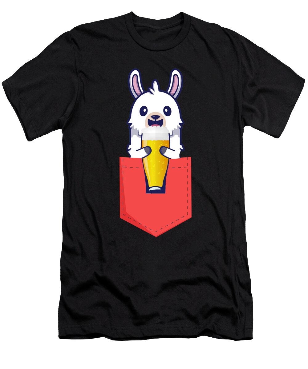 11 Beer Gift with Pocket Animal Manuel Schmucker T-Shirt