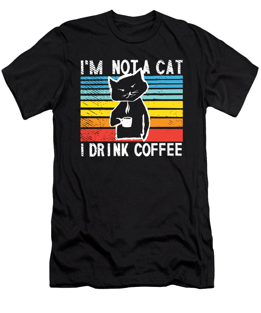 11 Cats and Coffee Cat Lover Coffee Lover Toms Store T-Shirt
