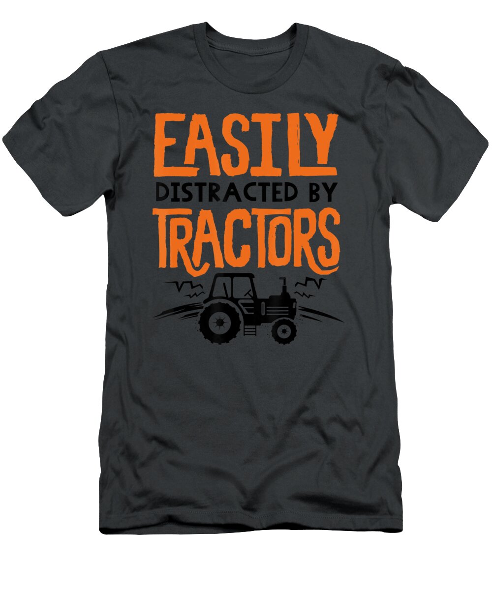 11 Easily Distracted By Tractors Anh Nguyen T-Shirt