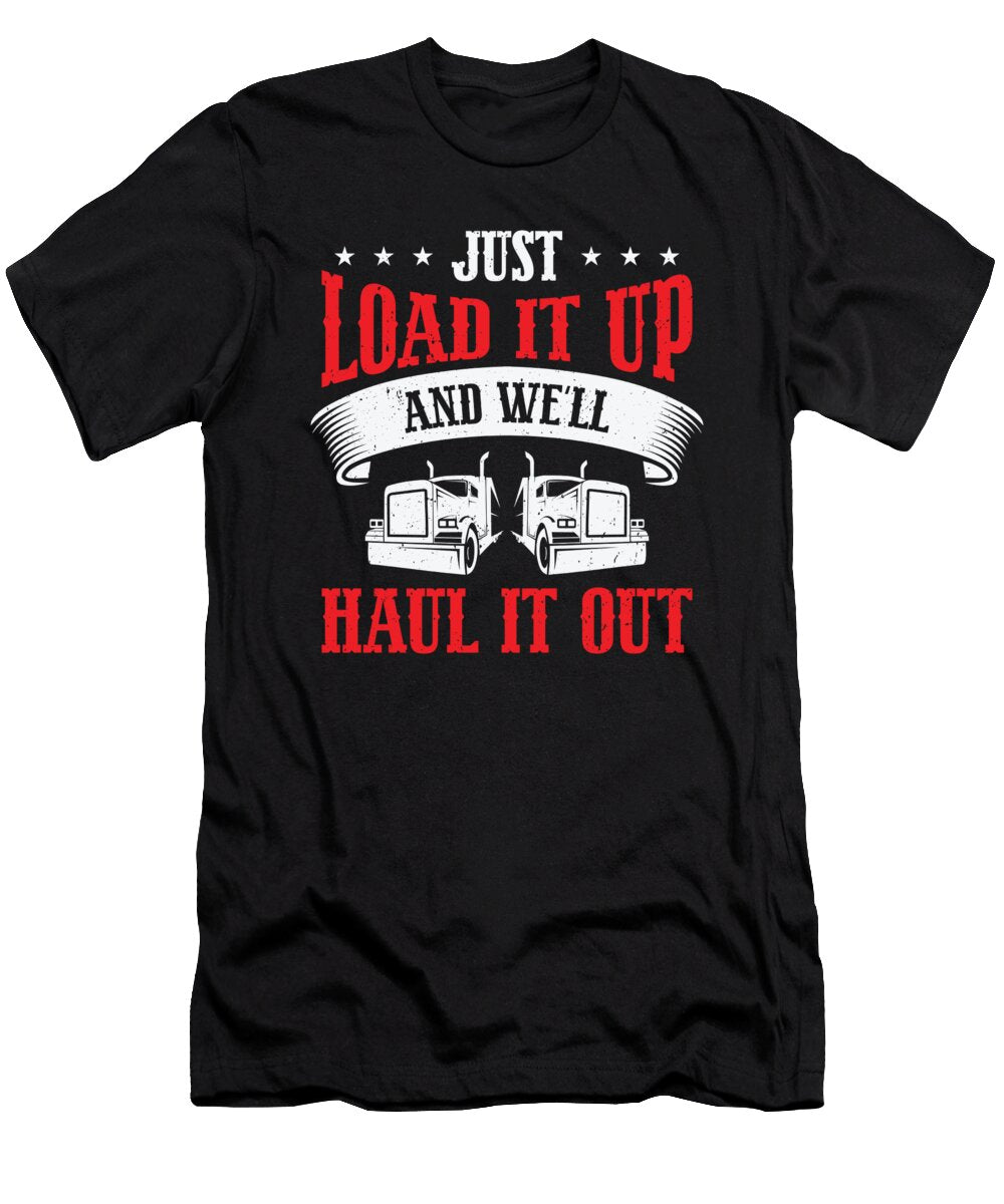 11 Flatbed Trucker Truck Driver Toms Store T-Shirt