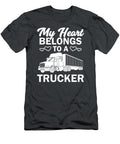 11 My Heart Belongs to a Trucker Anh Nguyen T-Shirt