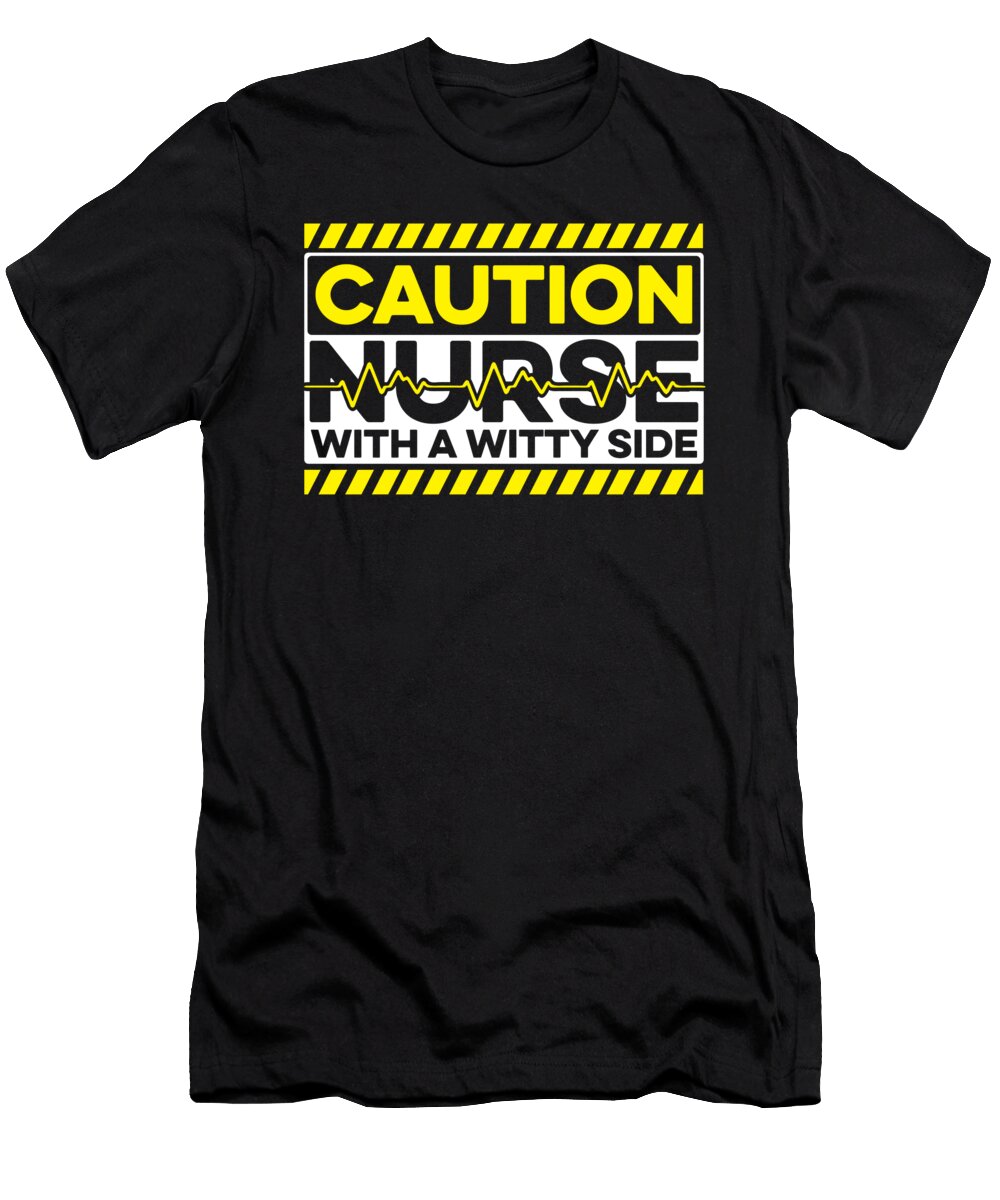 11 Nurse Caretaker Hospital Nursing Crazy Squirrel T-Shirt