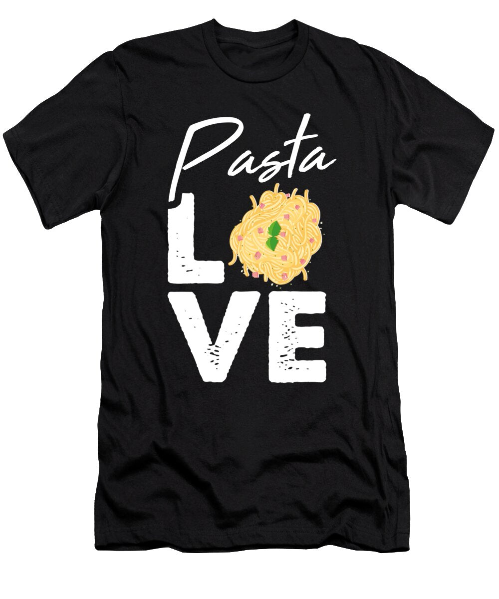 11 Pasta Love Motive for a Spaghetti Lover Tom Schiesswald T-Shirt