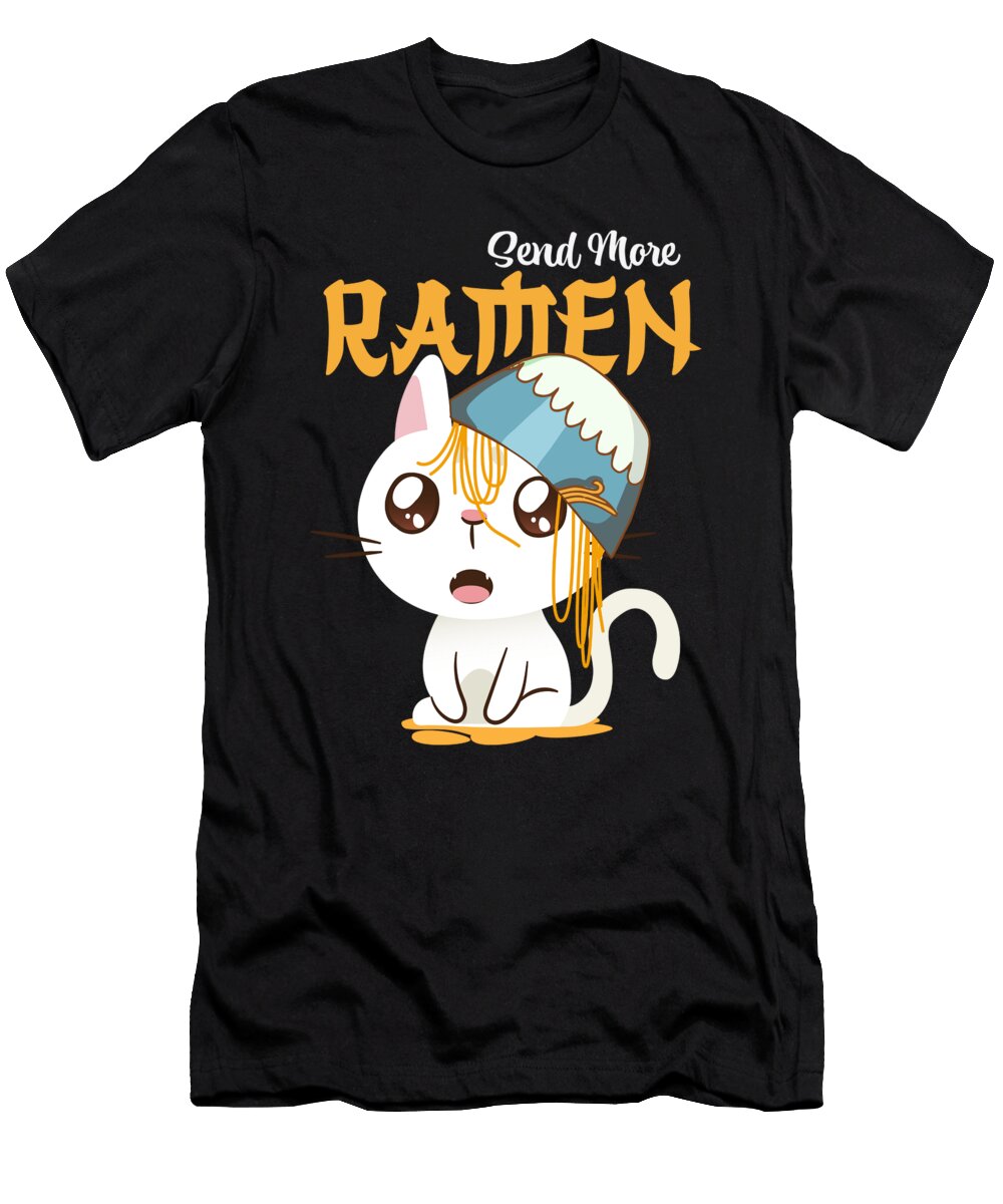 11 Ramen Cats Cat Noodles Soup Lover Japan Chef Noods Toms Store T-Shirt