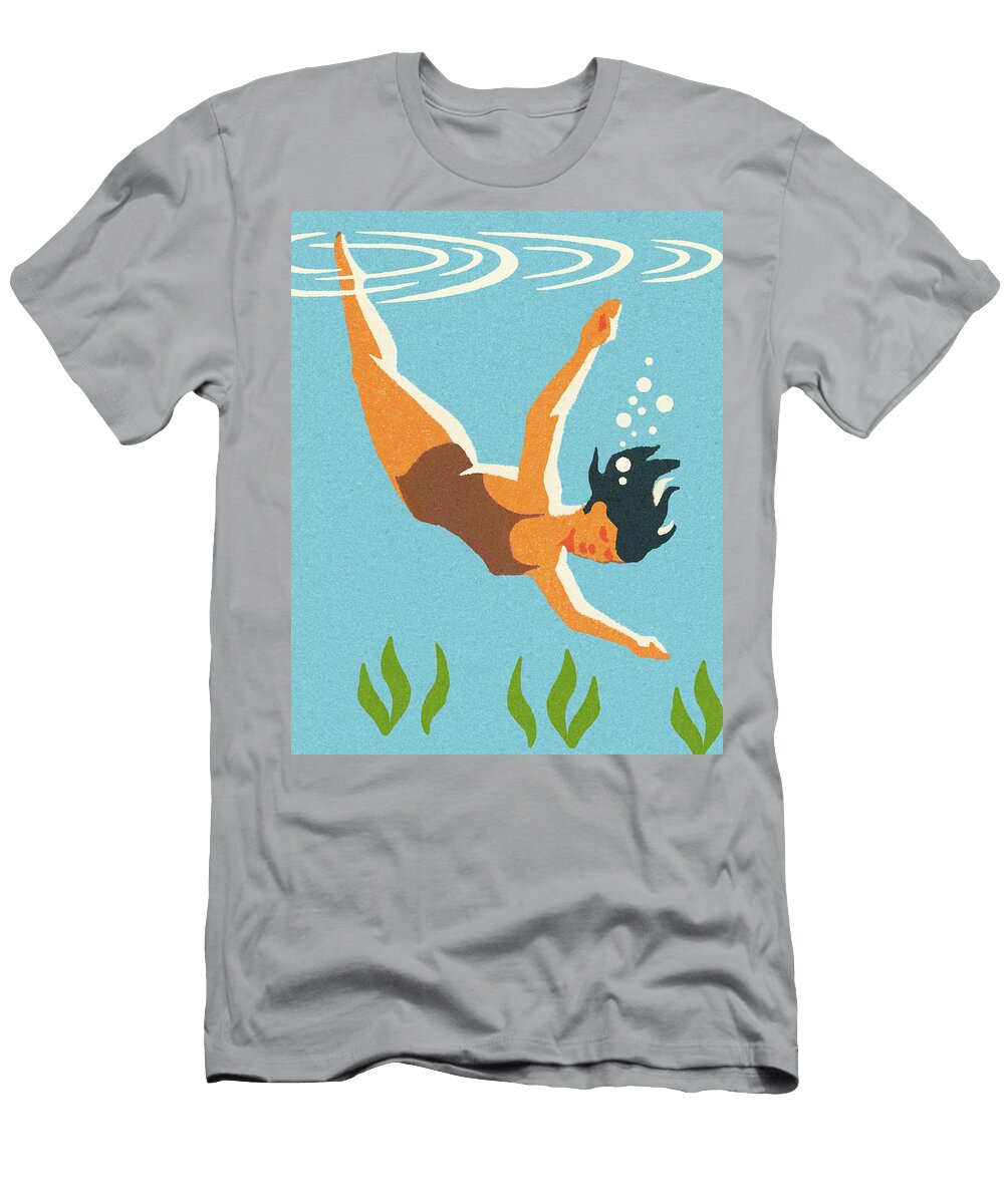 11 Swimmer Csa Images T-Shirt