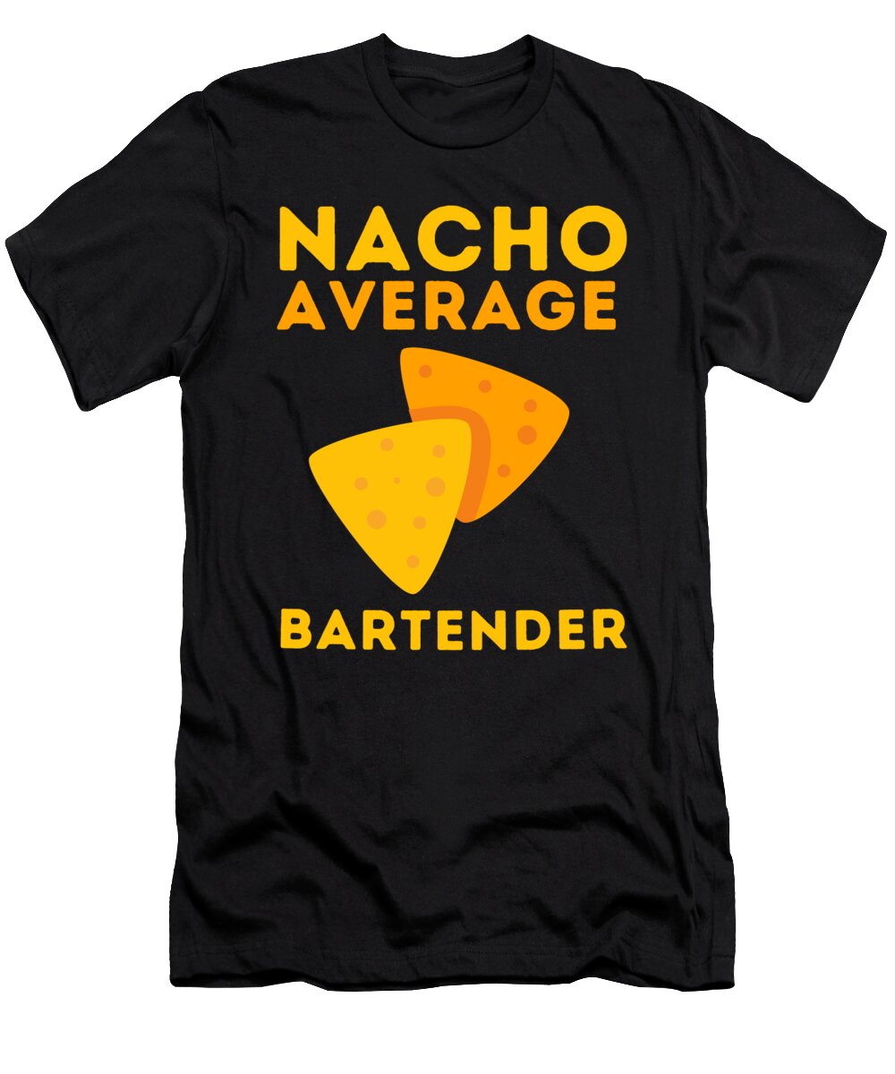 12 Bartender Barkeeper Tapster and Mixologist Gift Justus Ratzke T-Shirt
