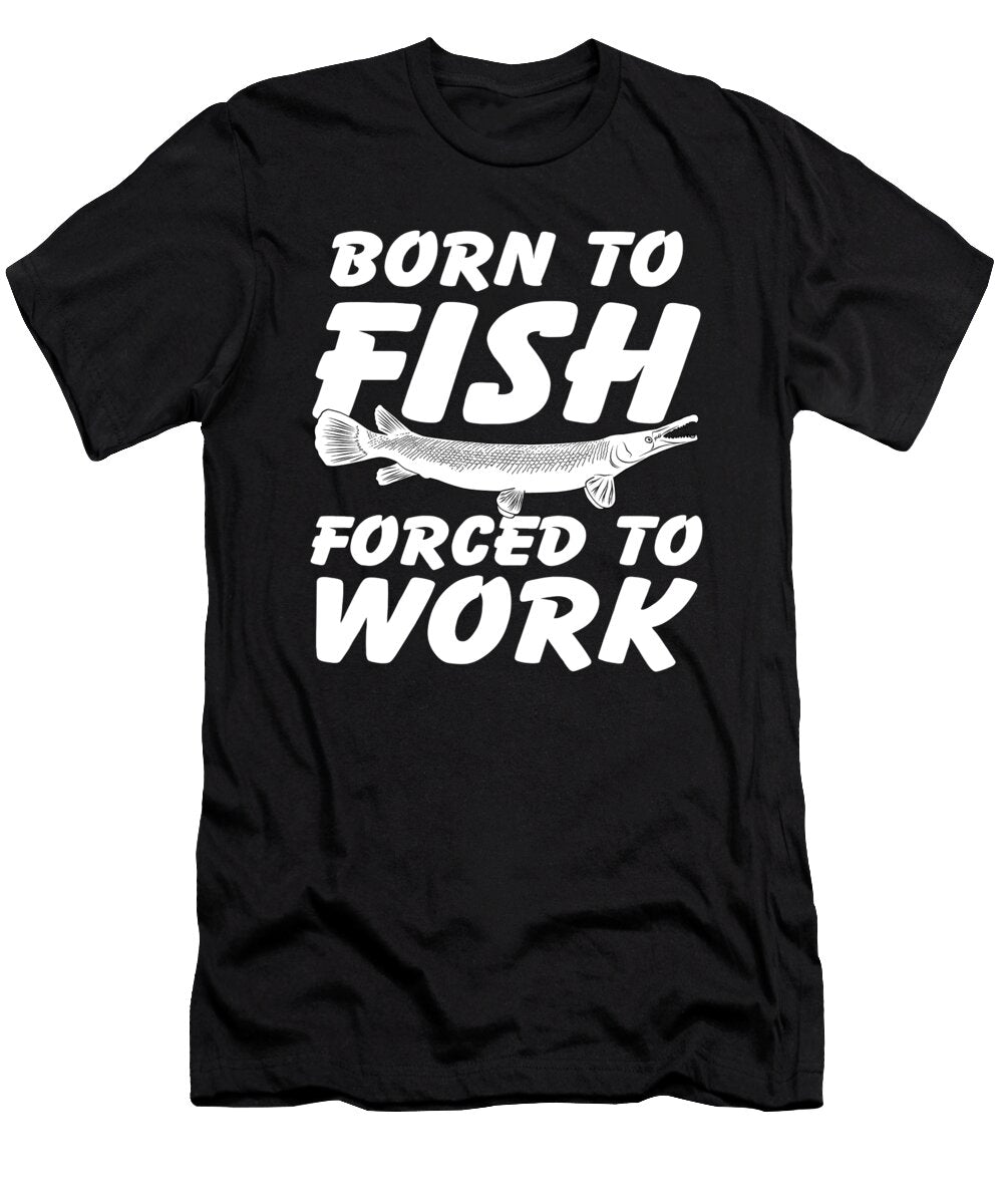12 Funny Alligator Gar Fishing Freshwater Fish Gift Muc Designs T-Shirt